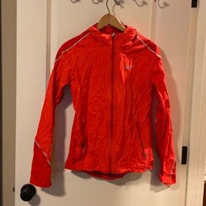 Seam sealed reflective Nike running rain Jacket